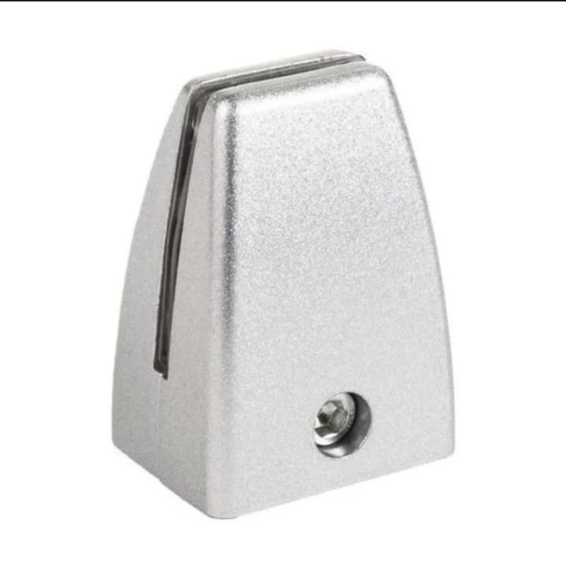 Bracket partisi penjepit kaca sekat meja