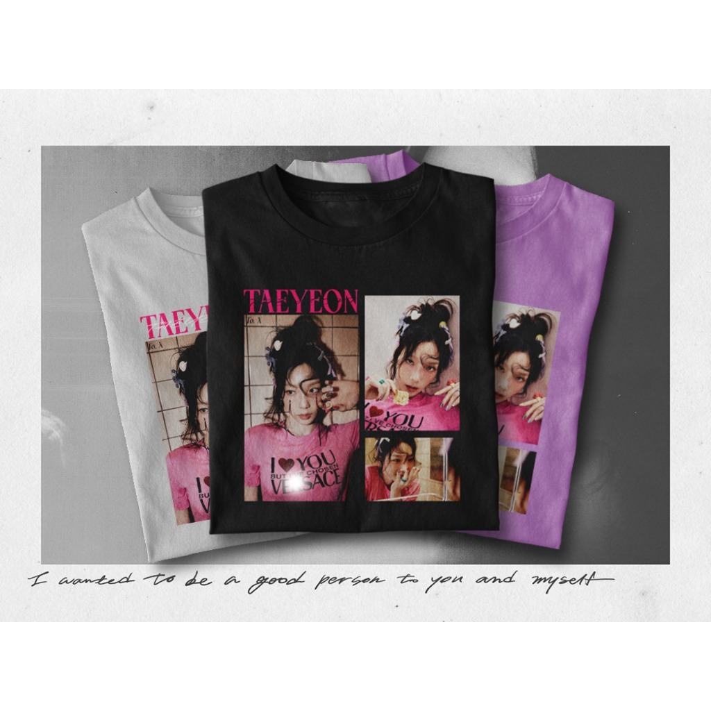 Pretty Savage - Kaos Oversize Taeyeon To X Photo