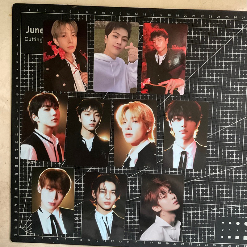 Enhypen Dark Blood Photocard PC Official Jay Heeseung Ni-ki Jungwon Jake Sunghoon Sunoo