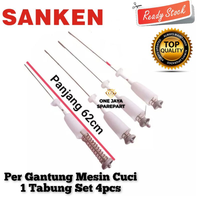 Set Suspensi | Per Gantung Mesin Cuci Sanken 1 Tabung 4Pcs QUALITY