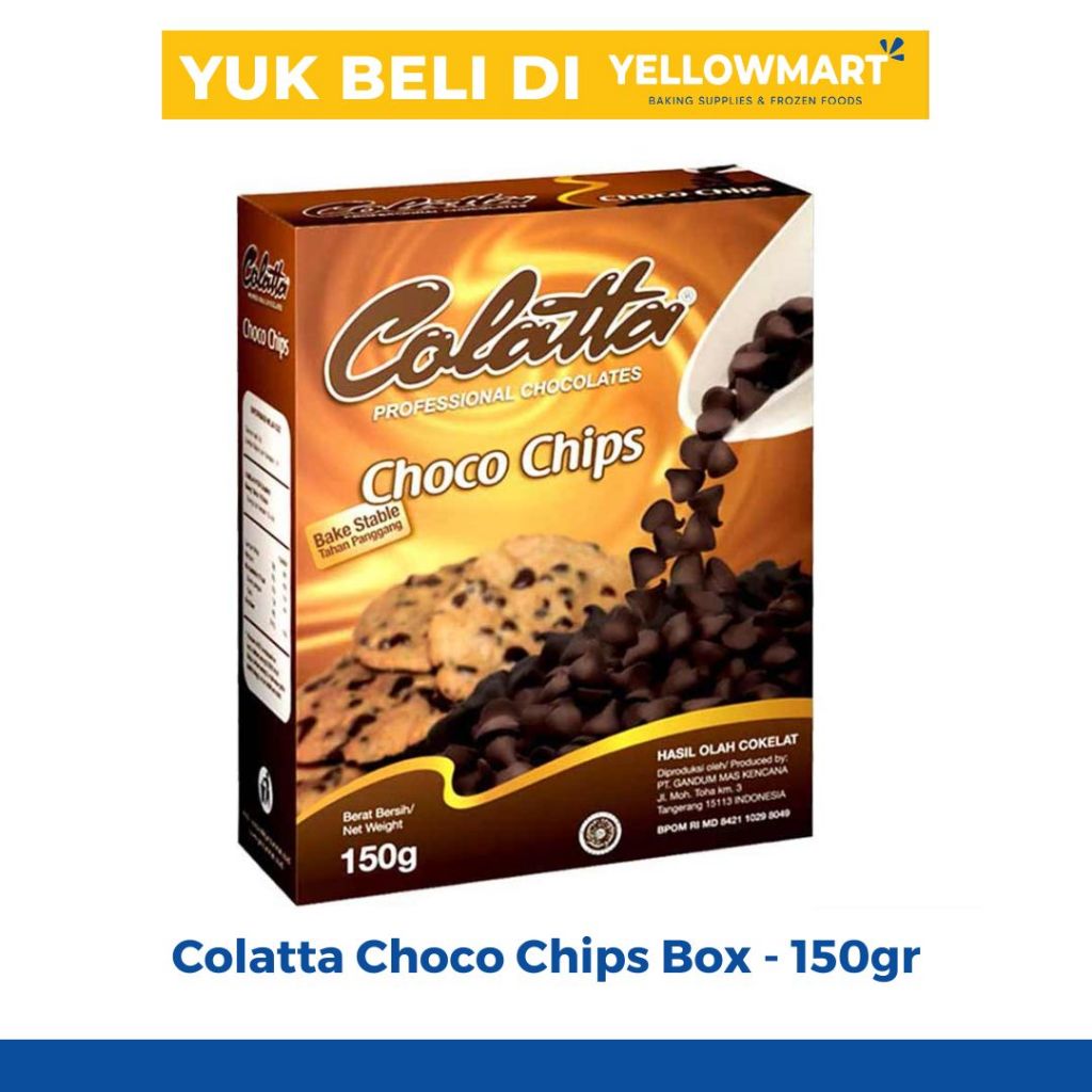 

Colatta Choco Chips Box - 150gr