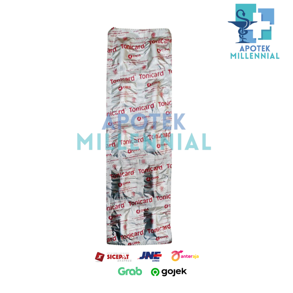 Tonicard 10 Kapsul ( 1 strip )-vitamin-multivitamin-suplemen kesehatan-daya tahan tubuh