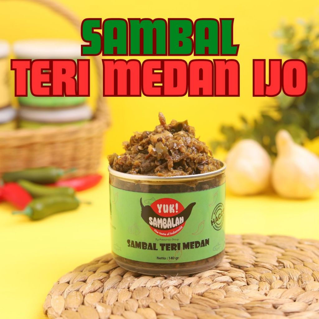 

Sambal Teri Medan Hijau / Sambel Teri Ijo - Yuk Sambalan by Fosserca