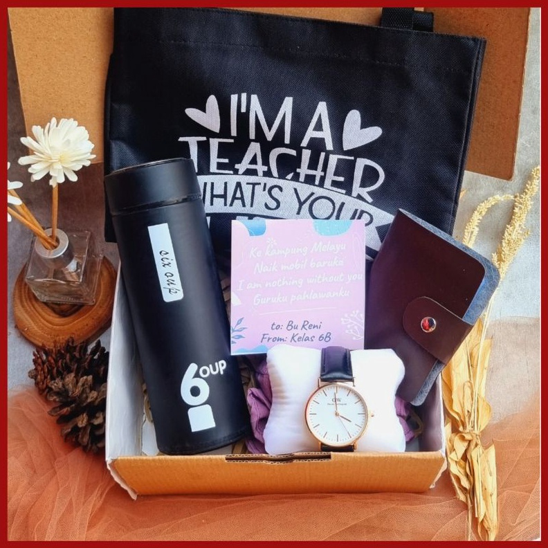 

✨MEN SALE✨ Kado Guru / Hampers Guru / Hadiah Teacher Day murah