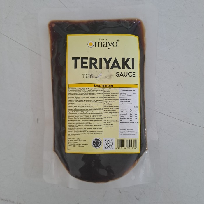 

Omayo Saus Teriyaki 250 gr