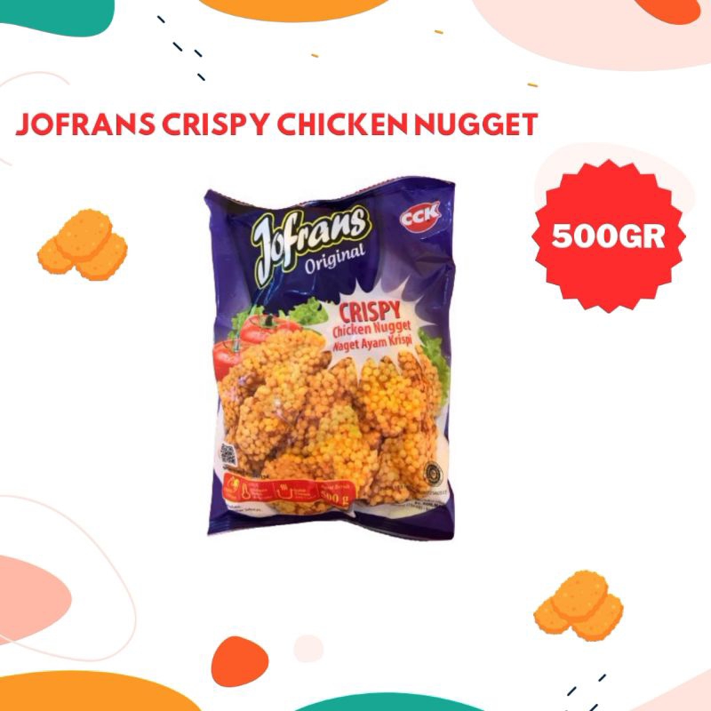 

JOFRANS CRISPY CHICKEN NUGGET 500GR