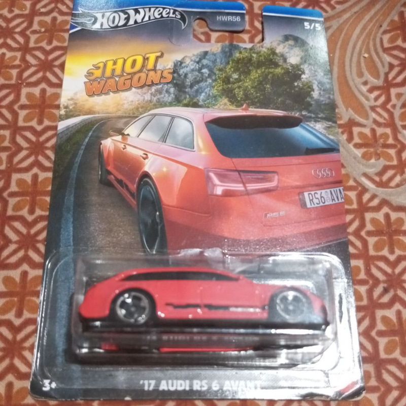 HOTWHEELS HOT WAGON 17 AUDI RS 6 AVANT