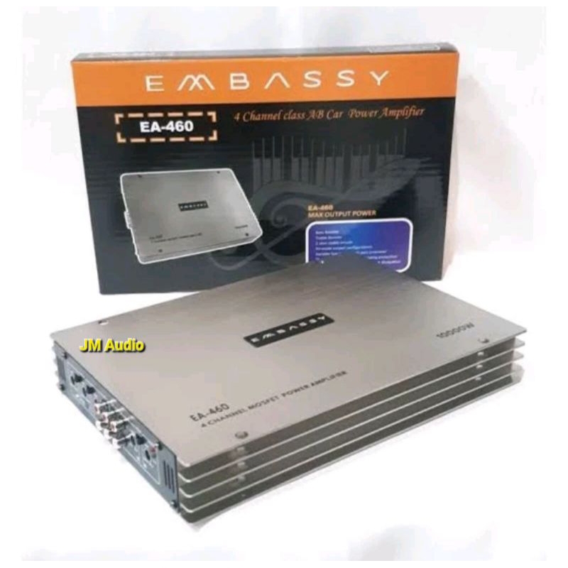 Power Amplifier Embassy EA-460 4 channel 10000 watt