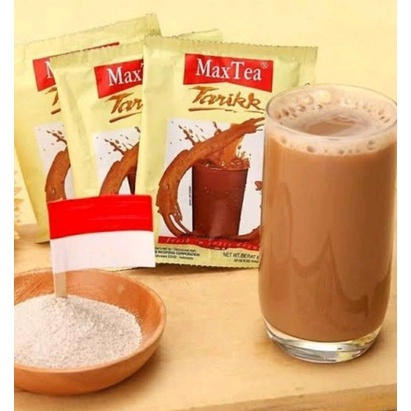 

Teh Tarik Max Tea renceng kemasan 10 x 25 gram