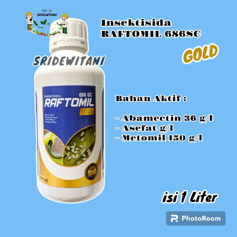 INSEKTISIDA RAFTOMIL GOLD 1 LITER Stadium/Abacel Pembasmi Hama Semua Tanaman