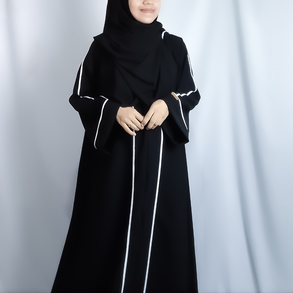 BEST SALE HULYA ABAYA/ABAYA HITAM/DRES MUSLIMAH/ABAYA TURKI/ABAYA ARAB