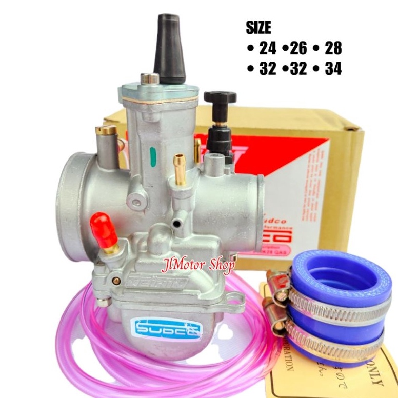 [❄M73@] Karbu Karburator PWK 21 24 26 28 30 32 34 SUDCO KOTAK - Karburator KARBU PWK KEIHIN SUDCO 24