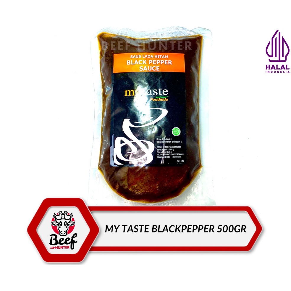 

[♤E16&] My Taste Sauce BBQ Bulgogi Teriyaki Blackpepper Mushroom saus 500gr Fast On