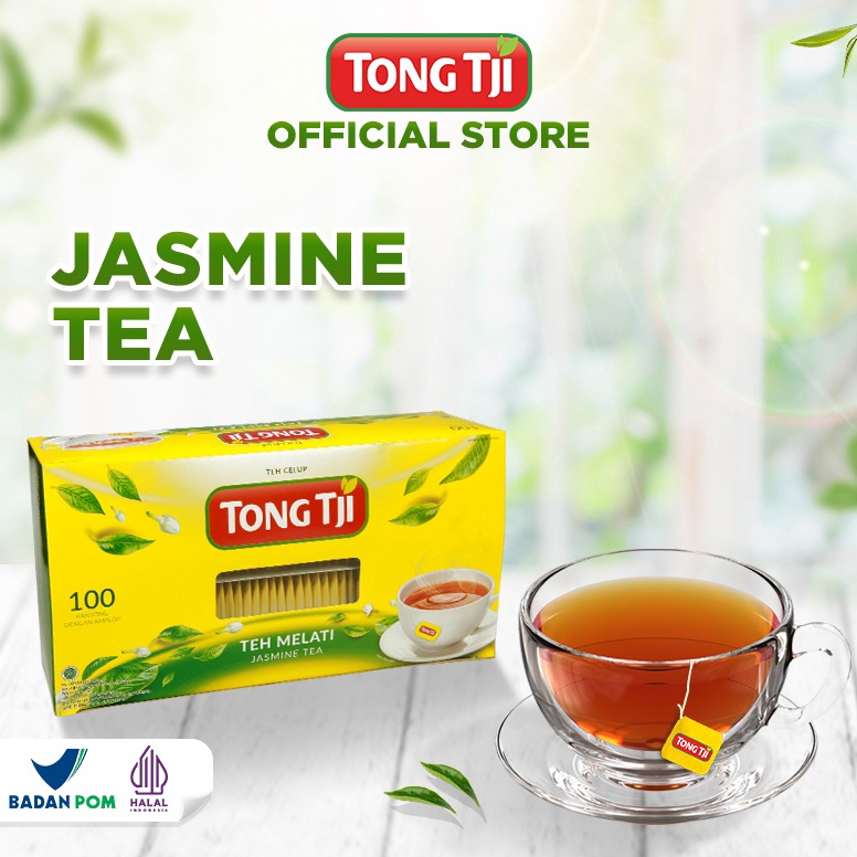 

Sal3 Tong Tji Jasmine Tea Teh Celup Dgn Amplop 1 pack (2 gr x 100 teabags) Discount Today