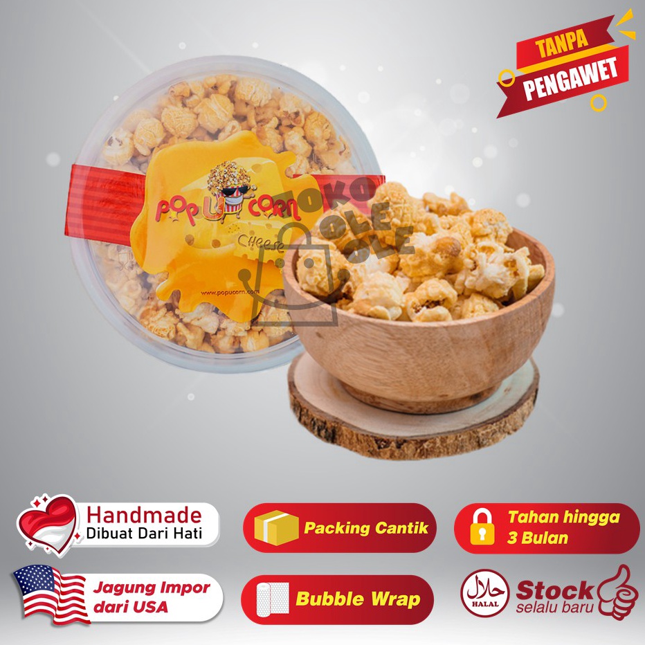 

[♕N98$] Pop U Corn Popcorn Keju (Cheese) [160]