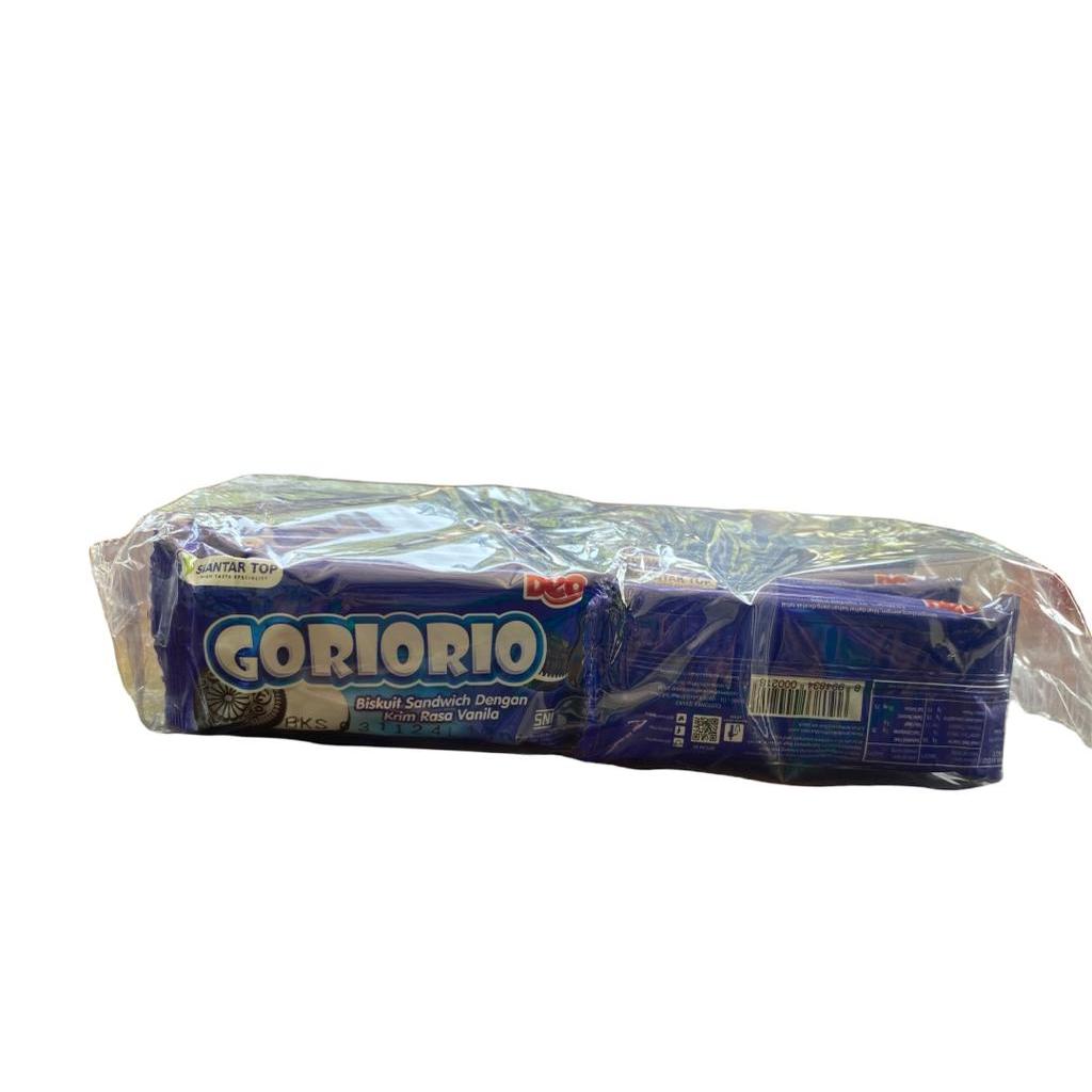 

Biskuit Sandwich Gorio-Gorio/ Gorio - Gorio Renceng / 1 pack isi 20pcs @10gr