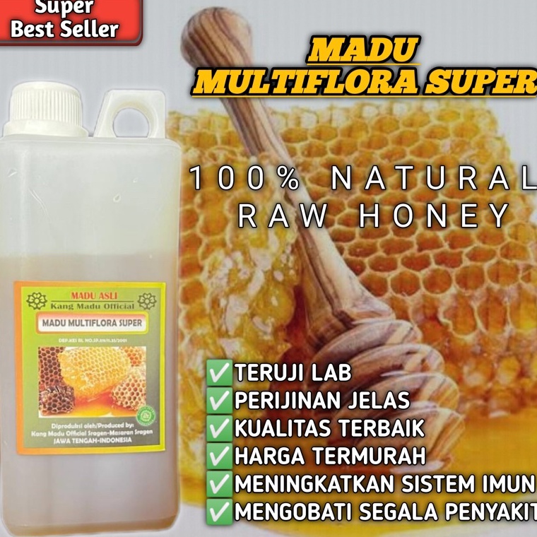 

Sup3r Pr0m0 MADU ASLI MURNI MULTIFLORA SUPER PREMIUM 100% Alami Pure Natural Raw Honey Minuman Herbal Premium PROMO CUCI GUDANG BELI ECER HARGA GROSIR [50]