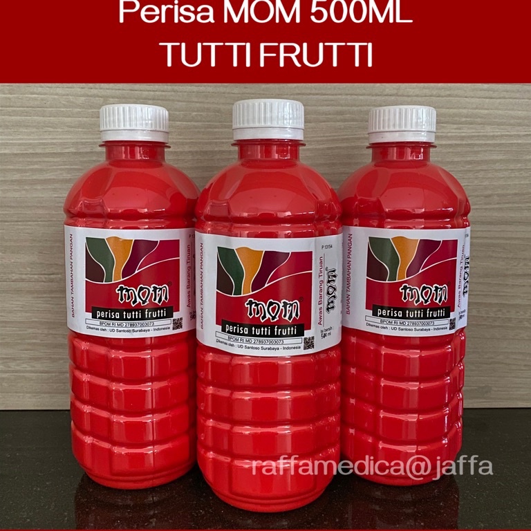 

Terk!!ni Perisa / Essence “MOM” 500ML TUTTI FRUTTI | dikenal sejak 1970 Order Now