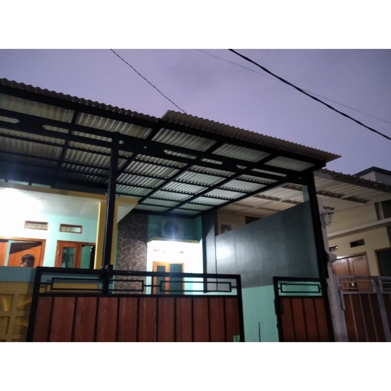 kanopi baja ringan atap alderon rs