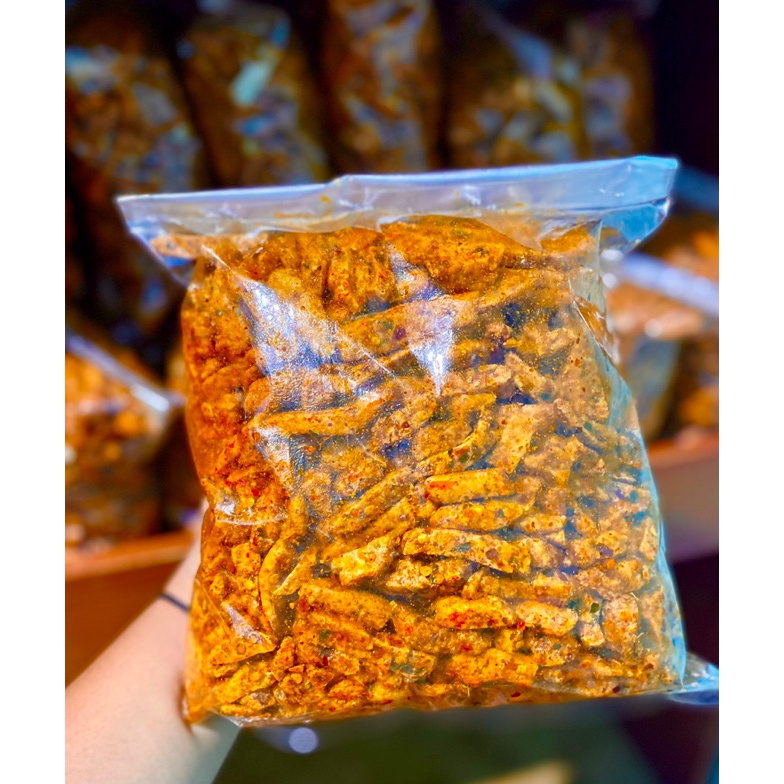 

[✈L64/] BASRENG SULTAN PEDAS DAUN JERUK 1KG BANDUNG SNACK BANDUNG New Product