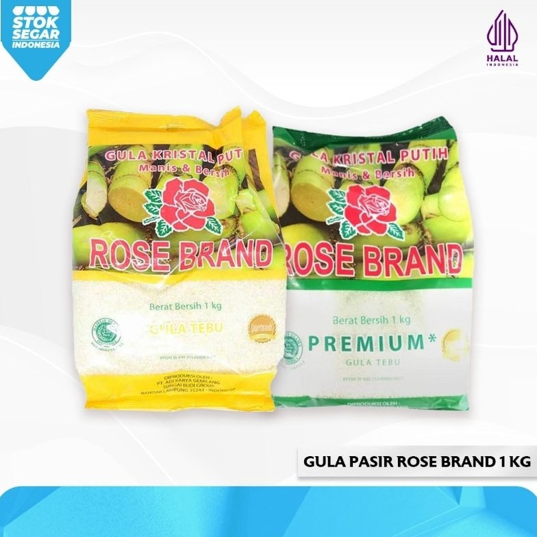 

[✎R52$] Gula Pasir Rose Brand 1 Kg [42]