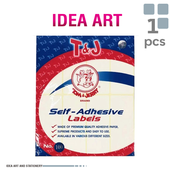 

Tom & Jerry No. 100 Label - Putih