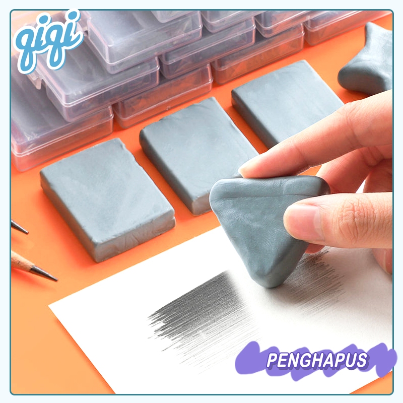 

Penghapus/ Gambar / Lukis Elastis / Kneadable / Kneaded Eraser/Penghapus Artis - Qiqi Treasure