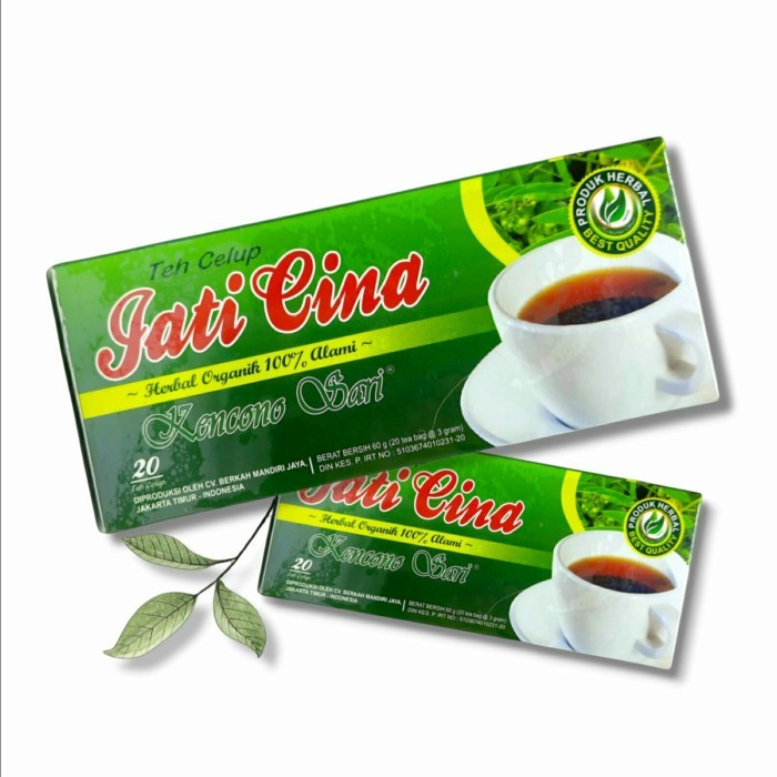 

Teh Celup Jati Cina Kencono Sari Teh Herbal Pelangsing Alami