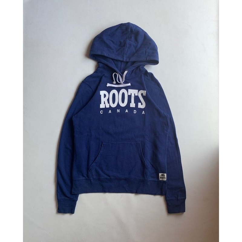 Hoodie Roots Canada Blue