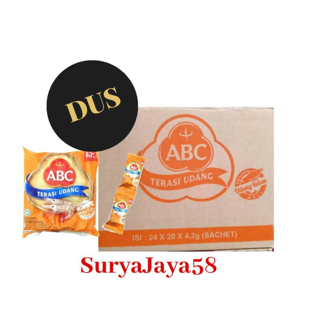 

Terasi Udang Abc 4.2g - Dus