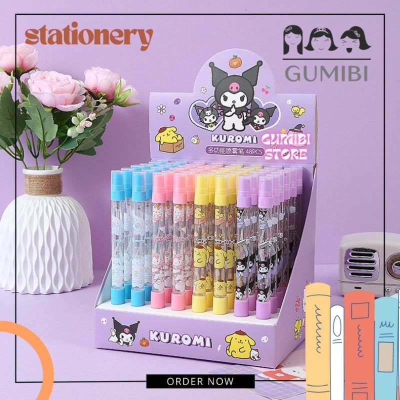 Pulpen Botol Parfum Sanrio Pulpen Spray Botol Motif Sanrio Bolpen Gel Pen Sanrio Lucu Termurah