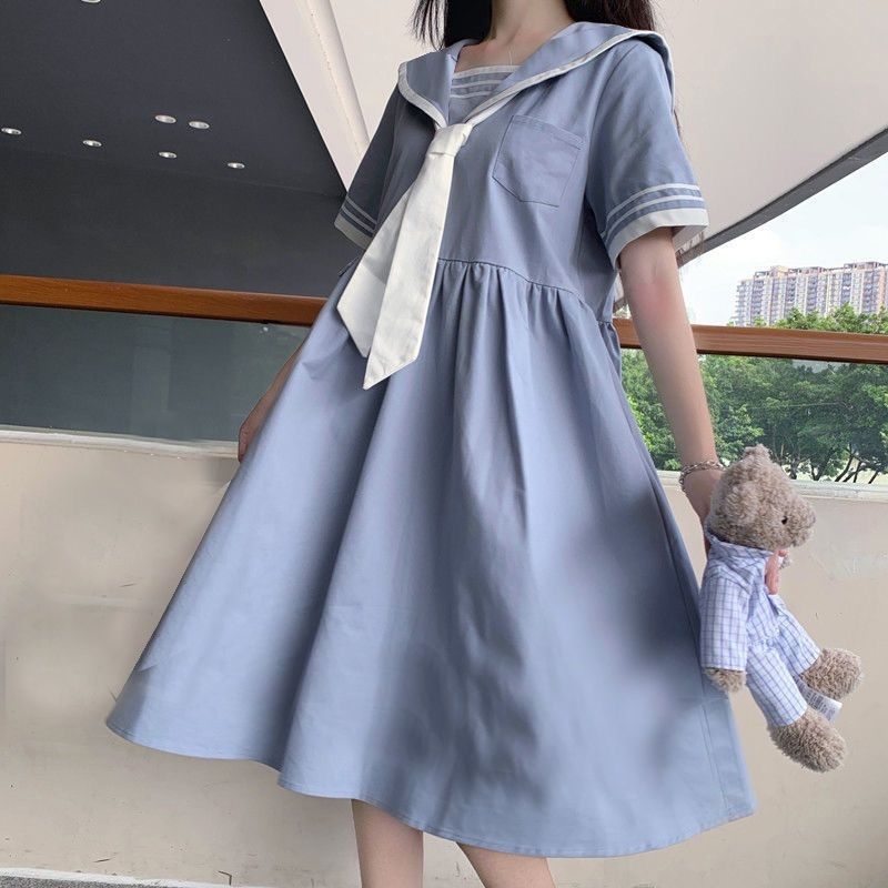 Dress Lolita Seifuku Musim Panas