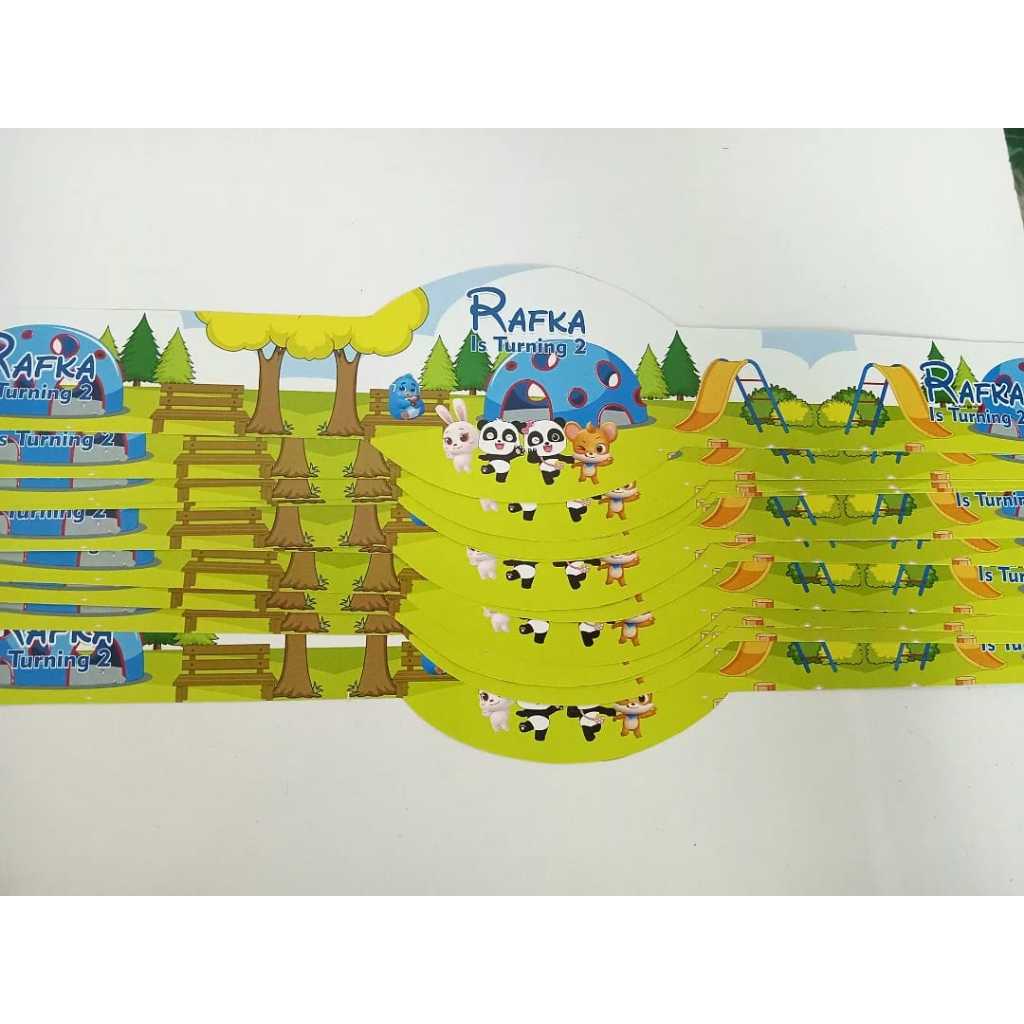 label bento baby buss / label makanan custom baby buss / label bento custom baby buss