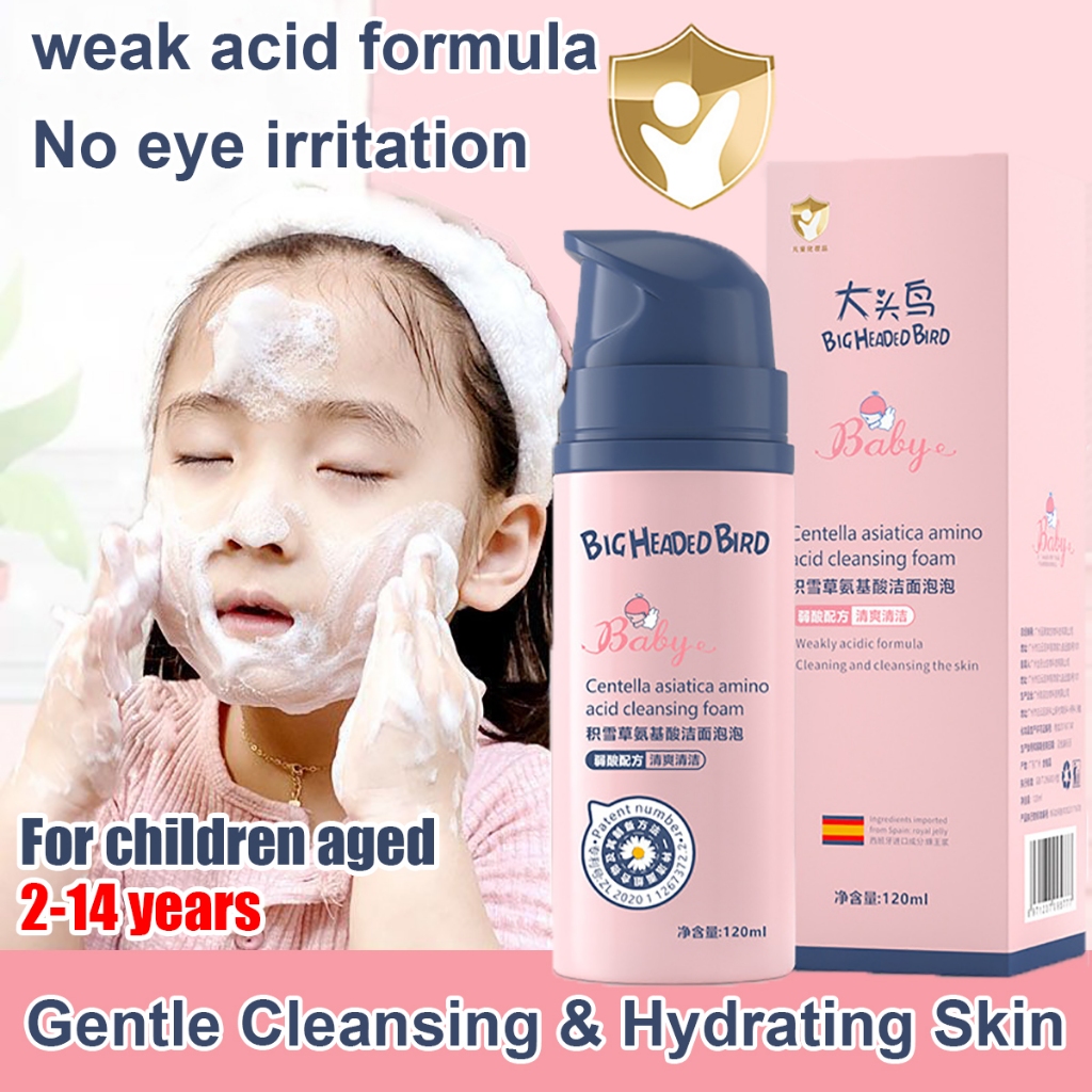 Kids & Baby Foaming Face Wash Brightening - Sabun Cuci Muka Wajah Foam Anak Bayi Mencerahkan Sabun C