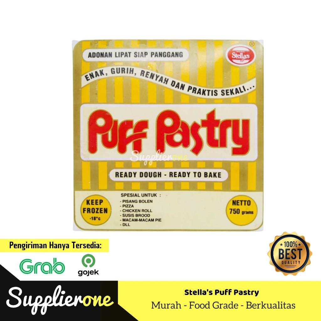 

Stella Puff Pastry / Puff Pastry / Pastry Instant / Kulit Puff Pastry Siap Pakai