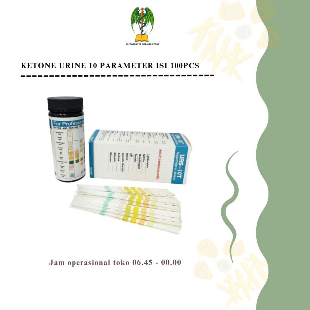 Ketone Urine 10 parameter