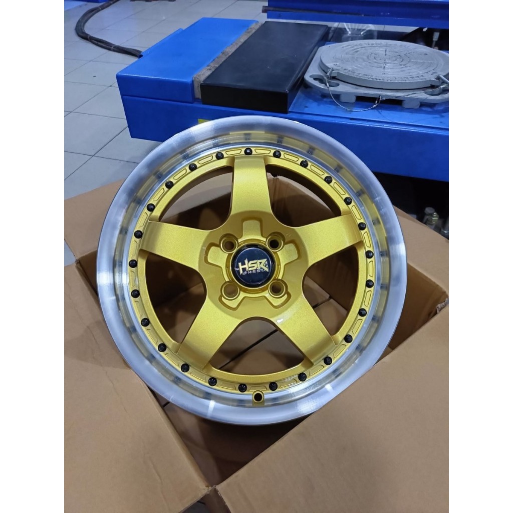 GRATIS ONGKIR VELG HSR BOB PALANG 5 RING 16 PCD 4X100 MURAH