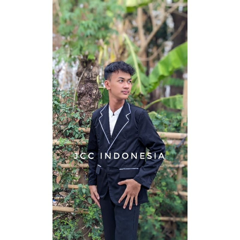 (READY STOCK) LANGSUNG KIRIM BISA TAMBAH BORDIR, JAS ALMAMATER SEKOLAH JAS ALMAMATER OSIS JAS ALMAMA