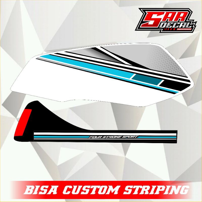 STRIPING GL VARIASI - GL SERIES - GL PRO - GL MAX STRIPING GL CUSTOM VARIASI STRIPING GL HEREX STRIP