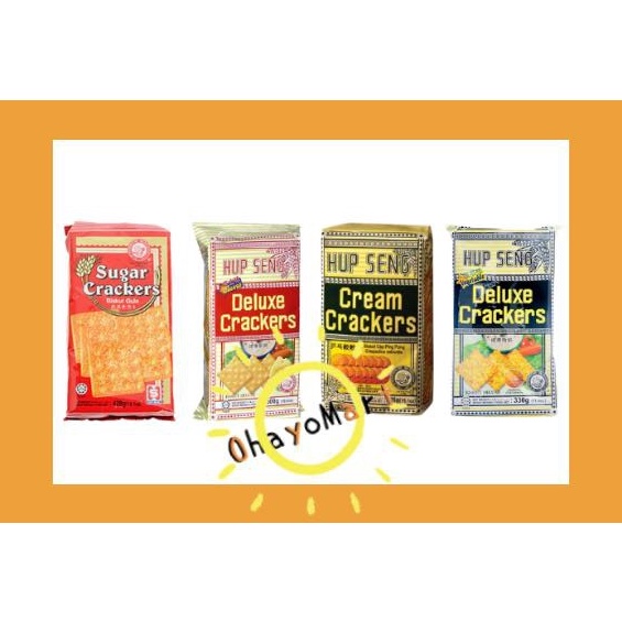 

[☻M28$] HUP SENG/ HUPSENG cream crackers/ cap pingpong/ biscuits hup seng [38]