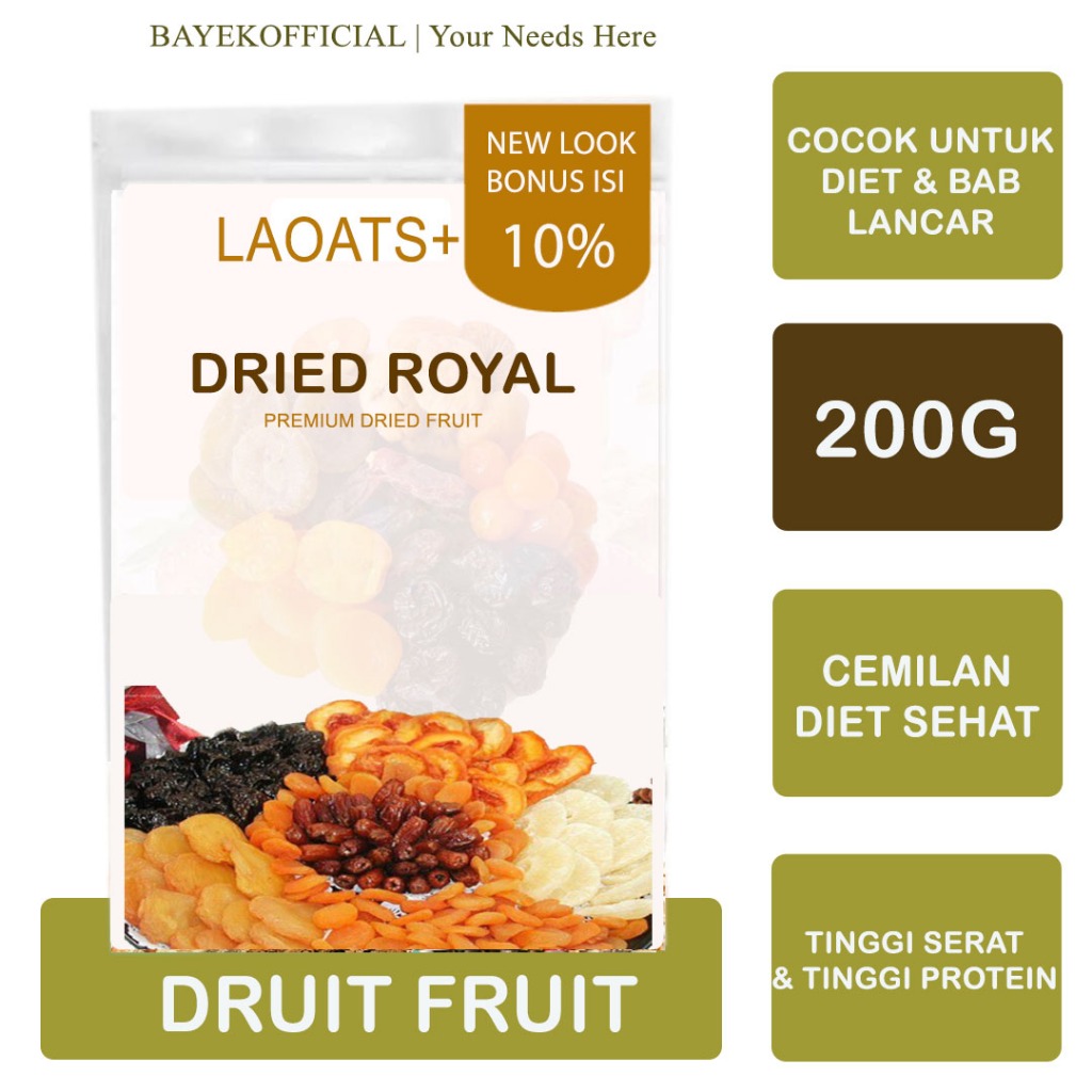 

Dried Fruit Penurun Berat Badan Pelangsing Badan Diet Cemilan Sehat Rendah Kalori Makanan Diet Rendah Kalori Laoats