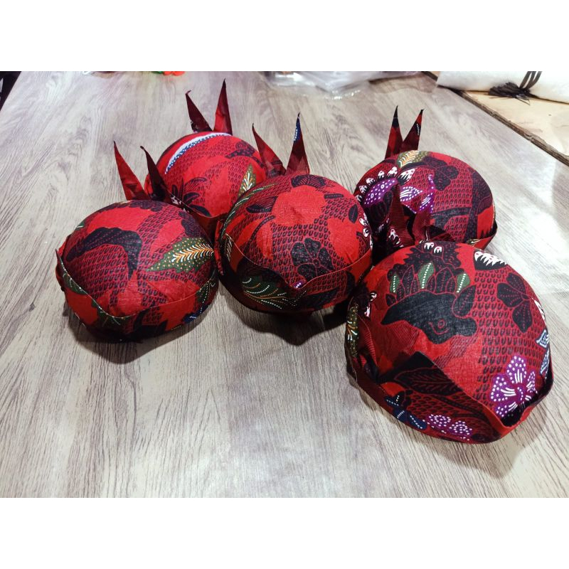 ✨TERBARU✔️Udeng Cak Surabaya Blangkon Surabaya Blangkon Madura Lasem Merah