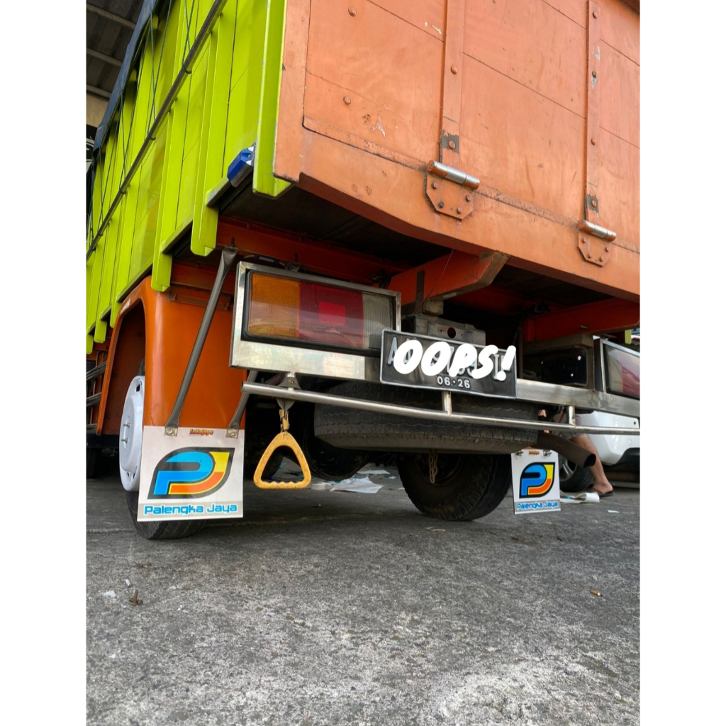 karpet lumpur variasi truk engkel elf