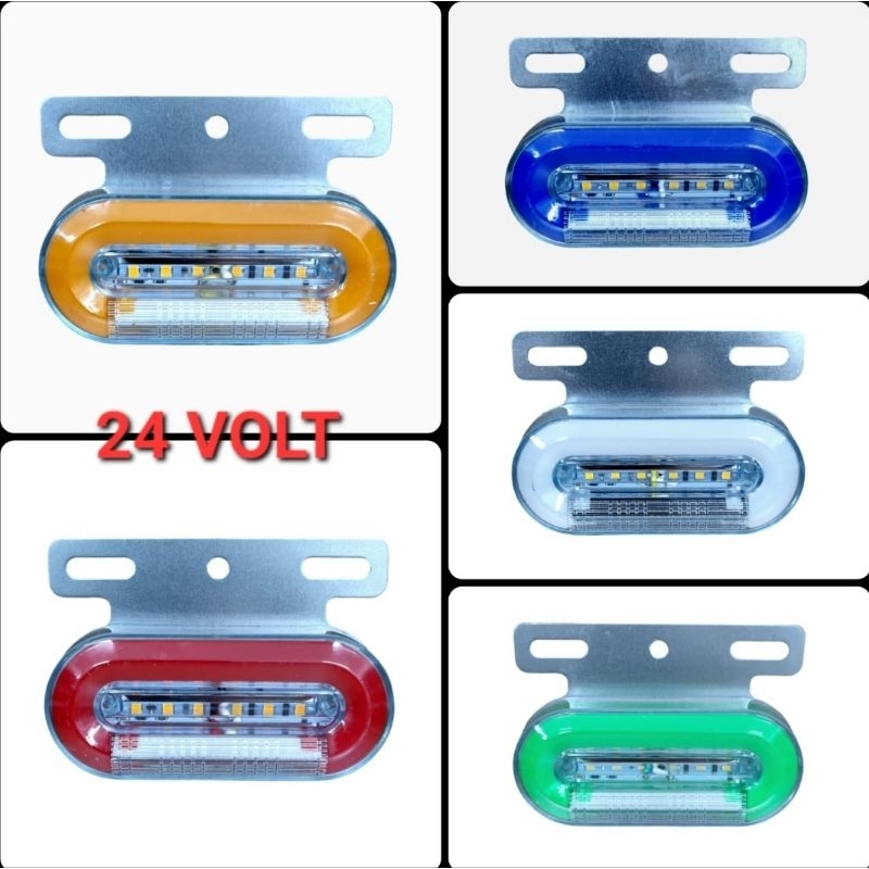 LAMPU LED BAK SAMPING MOBIL TRUK / LAMPU SEIN RUNNING 24VOLT MODEL C LAMPU TRUK