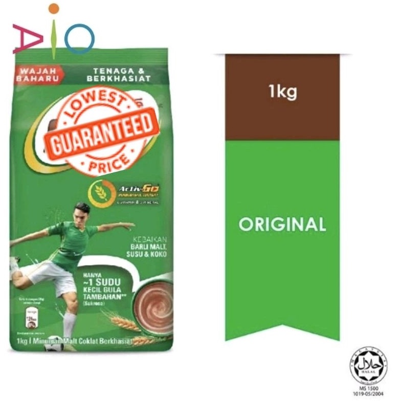 

Terl4ris MILLO Activ-Go Bubuk Malt Coklat Malaysia 1kg Langsung Order Gan