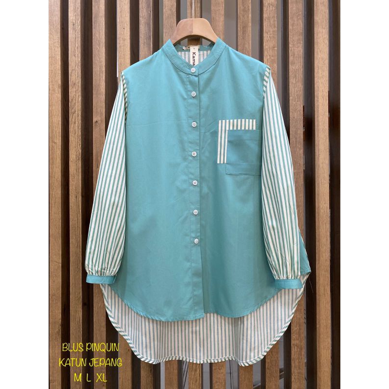 BLOUSE PINGUIN/KATUN JEPANG SALUR PREMIUM BESSELLER 2023