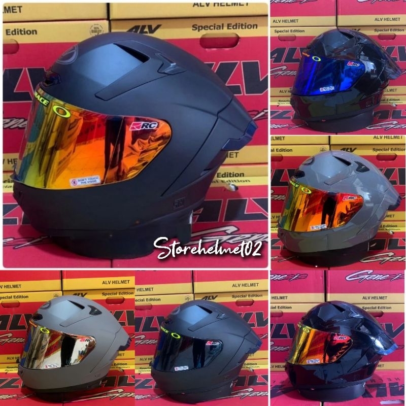 Helm Full Face ALV GENESIS Paket Ganteng