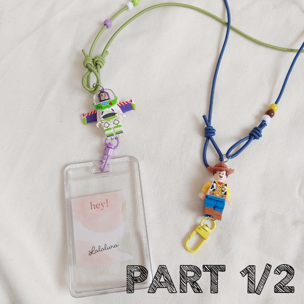 

HARGA GROSIR [Lalaluna] LANYARD LEGO | GANTUNGAN ID CARD LEGO (part 1/2) grosir