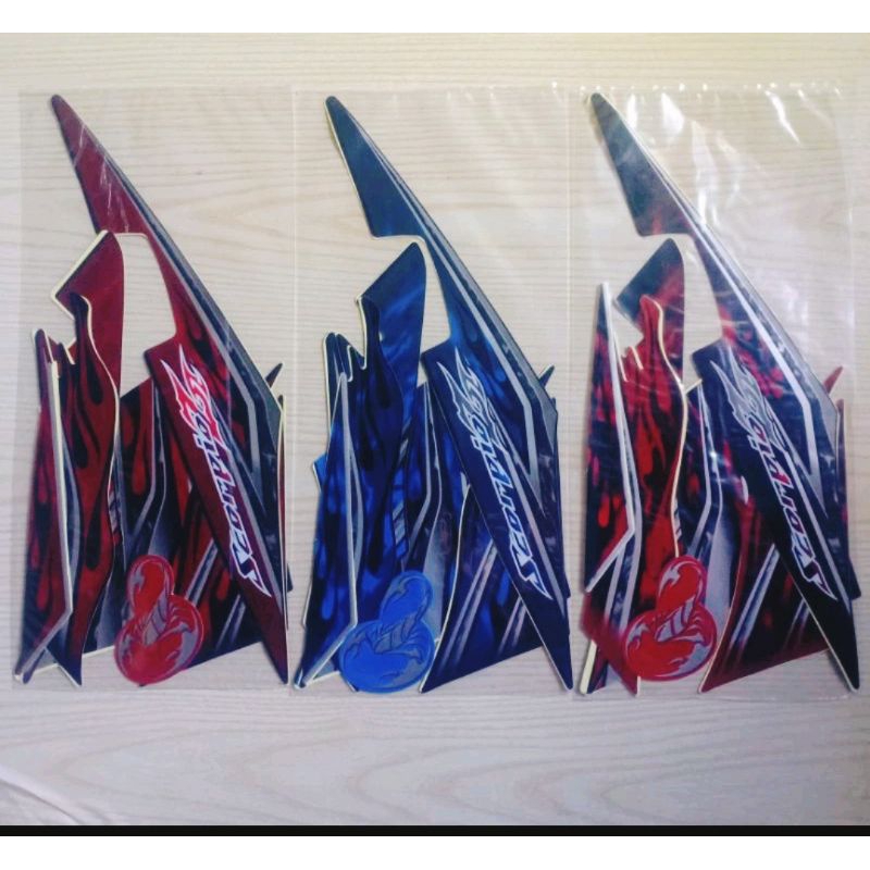 Striping motor / Les tangki Yamaha Scorpio Z 2012 / Scorpio Z Robot