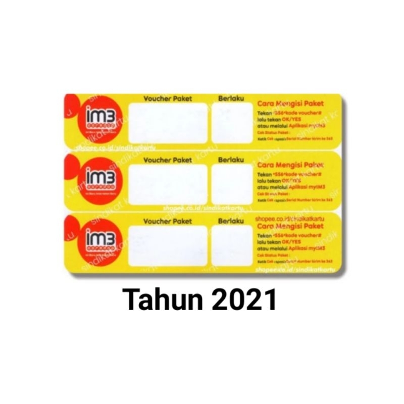 Voucher Data Indosat